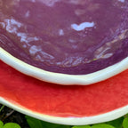 Nesting rock plates - Purple/Red